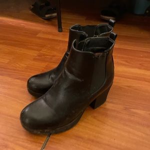 Black booties